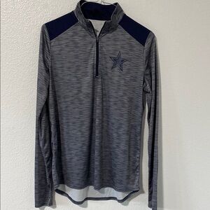 DALLAS COWBOYS Quarter-Zip Pullover